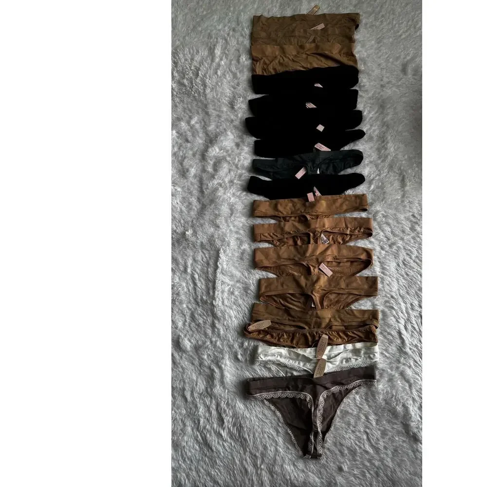 Victoria’s Secret NWT Panty Lot 17 Pairs Size Large New With Tags lot 1